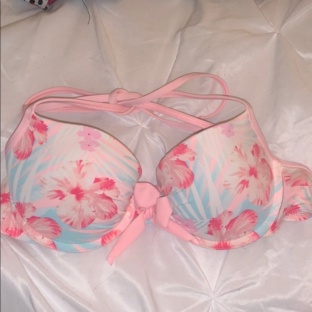 Floral Bathing Suit Top